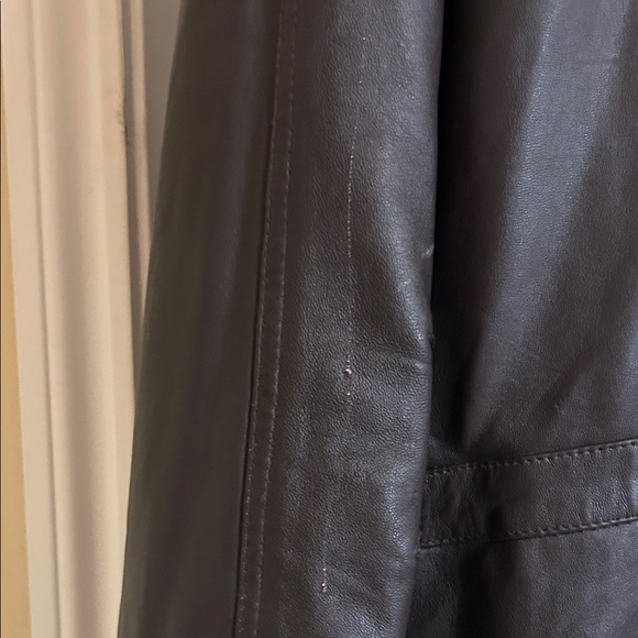 Urban Equipment Dark Brown Leather Jacket - Picture 8 of 10